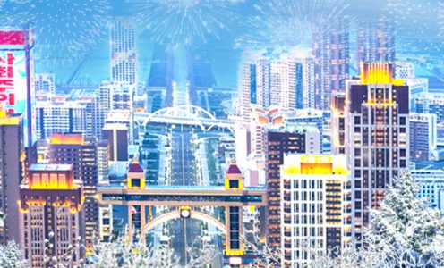 위대한 수령 김일성동지와 위대한 령도자 김정일동지의 동상에 총련조직들이 꽃바구니를 보내여왔다 总联组织们向伟大的领袖金日成同志和伟大的领导者金正日同志的铜像敬献花篮